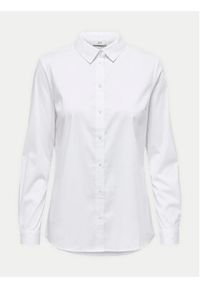 JDY Koszula Mio 15149877 Biały Regular Fit. Kolor: biały. Materiał: bawełna
