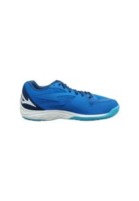 Damskie buty halowe Mizuno Thunder Blade Z. Kolor: biały, niebieski, wielokolorowy. Sport: siatkówka