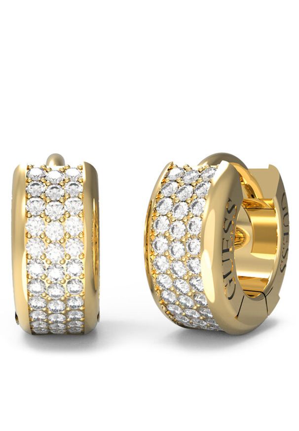 Guess Kolczyki JUBE04 583JW Złoty. Materiał: metalowe, złote. Kolor: złoty