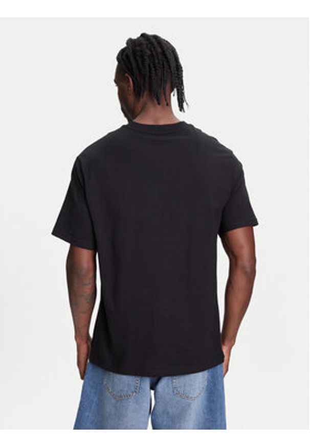 United Colors of Benetton - United Colors Of Benetton T-Shirt 3BL0U10A1 Czarny Oversize. Kolor: czarny. Materiał: bawełna