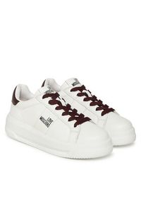 Love Moschino - LOVE MOSCHINO Sneakersy JA15315G0NIA110D Biały. Kolor: biały. Materiał: skóra #4