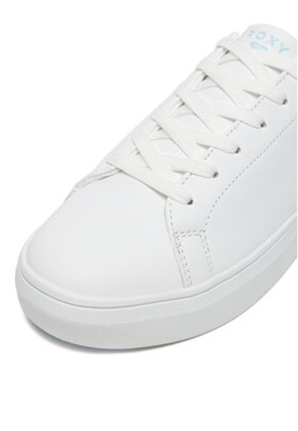 Roxy Sneakersy V12-903 Biały. Kolor: biały. Materiał: skóra