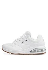 skechers - Skechers Sneakersy Uno 2 155543/WHT Biały. Kolor: biały. Materiał: skóra #6