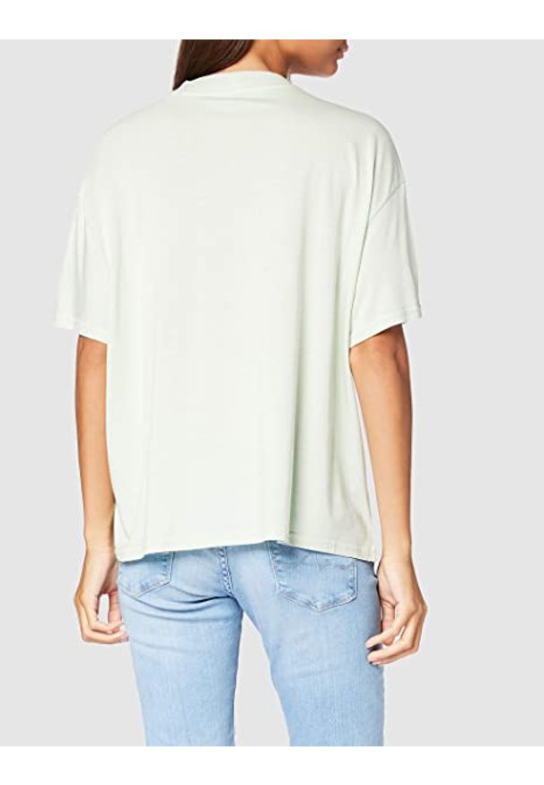Lee - LEE OVERSIZED TEE DAMSKI T-SHIRT KOSZULKA BOYFRIEND FIT SUMMER GREEN L41SBYNK 112109155