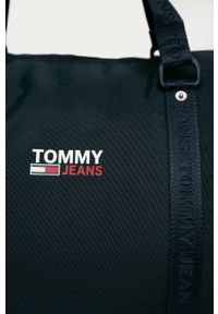 Tommy Jeans - Torba. Kolor: niebieski. Materiał: poliester, materiał. Wzór: nadruk #3