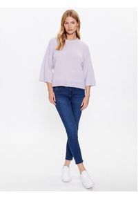 Part Two Sweter Vilje 30307421 Fioletowy Relaxed Fit. Kolor: fioletowy. Materiał: syntetyk