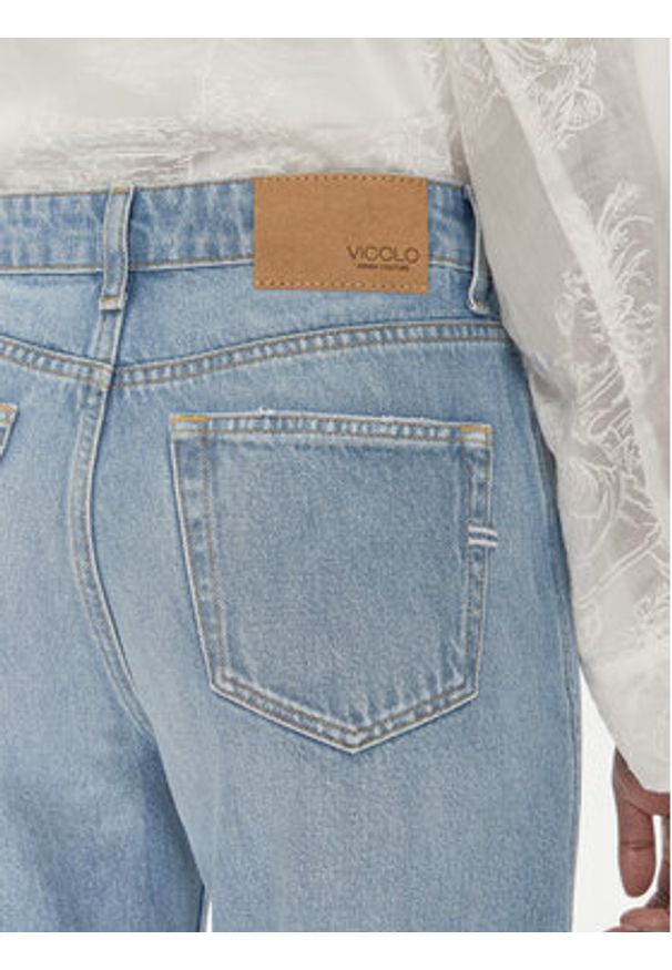 ViCOLO Jeansy DD5087 Niebieski Regular Fit. Kolor: niebieski
