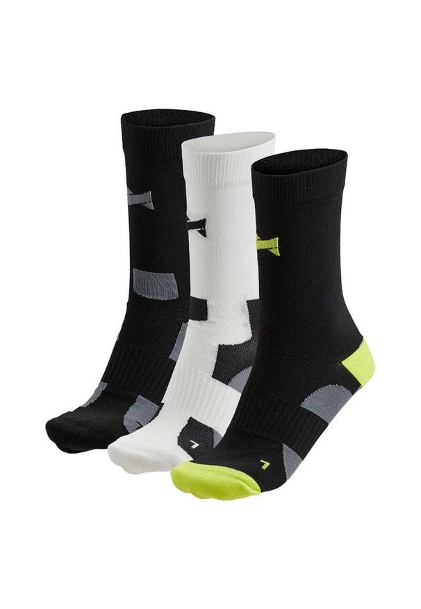 XTREME SOCKSWEAR - Skarpety kolarskie Xtreme Crew, 3 par, Multi Czarne. Kolor: czarny. Sport: kolarstwo