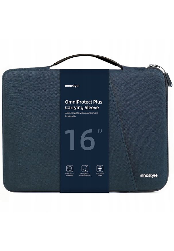 Innostyle - INNOSTYLE TORBA NA LAPTOPA 15 6 16 WODOODPORNA ETUI OMNIPROTECT NIEBIESKA. Kolor: niebieski