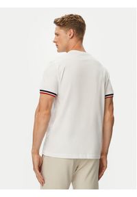 Beverly Hills Polo Club T-Shirt P-SS26M-TS0112 Biały Regular Fit. Typ kołnierza: polo. Kolor: biały. Materiał: bawełna #5