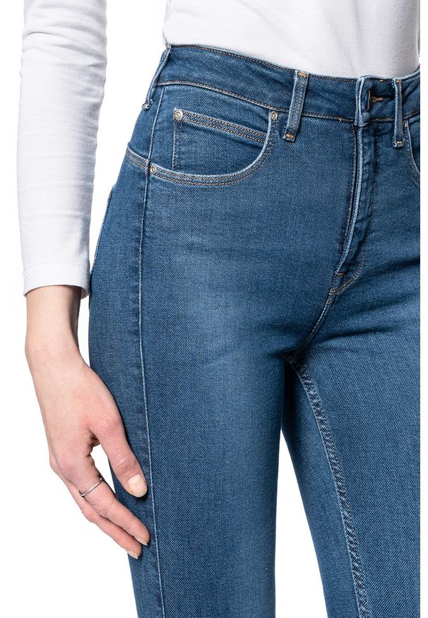 Lee - DAMSKIE SPODNIE JEANSOWE LEE SCARLETT ULTRA HIGH JACKSON WORN L30LMXAX 112106499