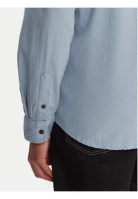 Quiksilver Koszula Premium Stretch EQYWT04670 Błękitny Regular Fit. Kolor: niebieski. Materiał: bawełna #4