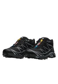 salomon - Buty do chodzenia dla dorosłych Salomon XT-6 Gore-Tex Black Silver. Kolor: czarny. Technologia: Gore-Tex. Sport: turystyka piesza