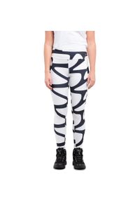 LUHTA - Legginsy Damskie Luhta Erikas. Kolor: czarny, biały, wielokolorowy. Materiał: materiał