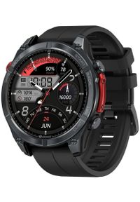 Zeblaze Smartwatch Stratos 4 Abyss Black Czarny. Rodzaj zegarka: smartwatch. Kolor: czarny