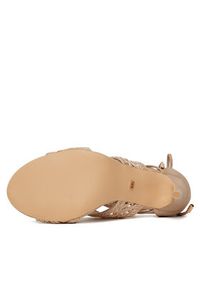 DeeZee Sandały LB8552-1 Beżowy. Kolor: beżowy. Materiał: materiał