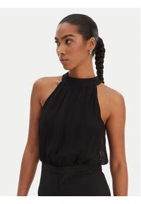 MAX&Co. Kombinezon Denver1 2518241024200 Czarny Regular Fit. Kolor: czarny. Materiał: wiskoza, syntetyk #4