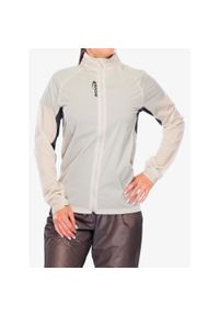 Kurtka wiatrówka damska Inov-8 Windshell Pro. Kolor: szary. Materiał: softshell. Sport: turystyka piesza