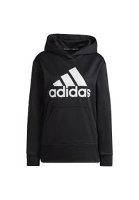 Adidas - Bluza z dużym logo adidas Aeroready. Kolor: biały, czarny, wielokolorowy. Sport: fitness