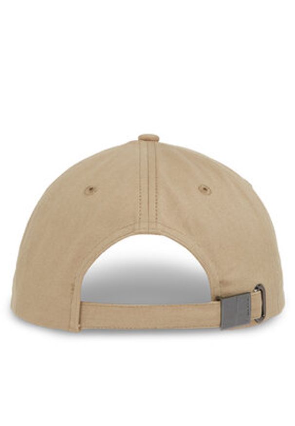 Calvin Klein Czapka z daszkiem Ck Must Bb Cap K50K511987 Beżowy. Kolor: beżowy. Materiał: bawełna, materiał