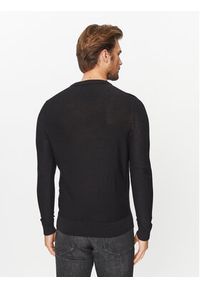 BOSS - Boss Sweter Avac_V 50510750 Czarny Regular Fit. Kolor: czarny. Materiał: wełna, syntetyk