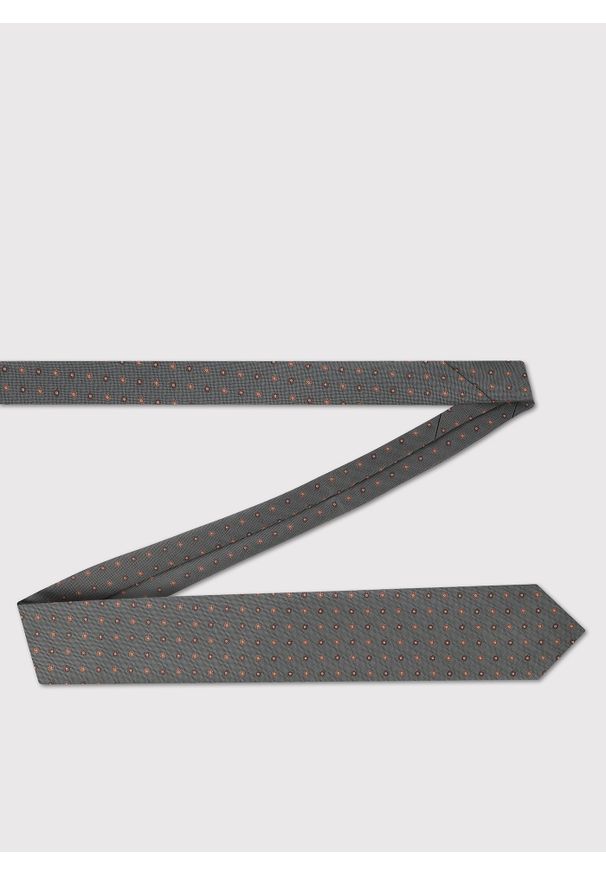 Pako Lorente - PAKO LORENTE – Zielony krawat w kwiaty. Okazja: na spotkanie biznesowe. Kolor: zielony. Materiał: poliester. Wzór: kwiaty. Styl: biznesowy