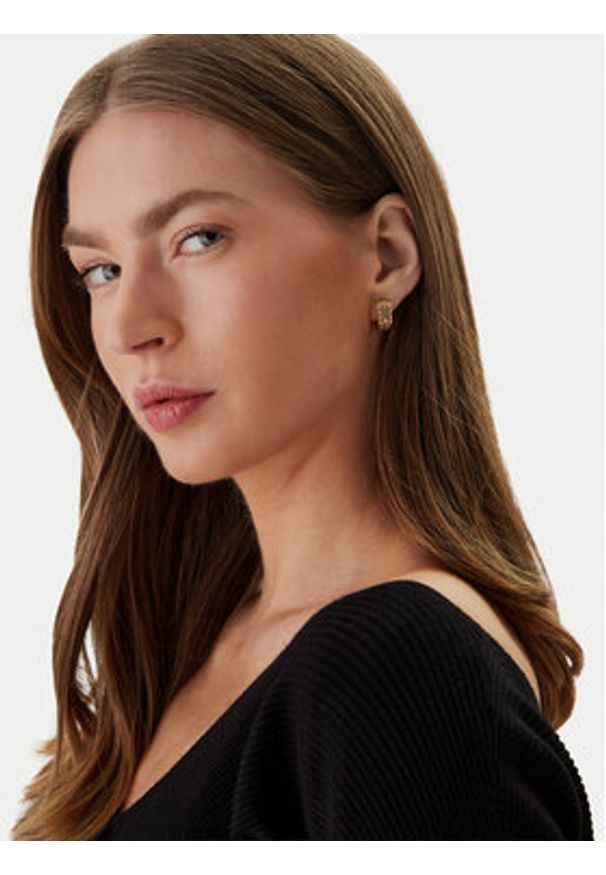 Coach Kolczyki 37541366 Złoty. Materiał: ze stali, ze stali nierdzewnej. Kolor: złoty