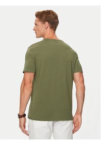 Polo Ralph Lauren T-Shirt 710671438389 Zielony Custom Slim Fit. Typ kołnierza: polo. Kolor: zielony. Materiał: bawełna #3