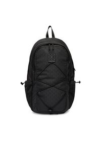Calvin Klein Plecak Utility Emblem Bungee Backpack LV04D3301G Czarny. Kolor: czarny. Materiał: materiał #6