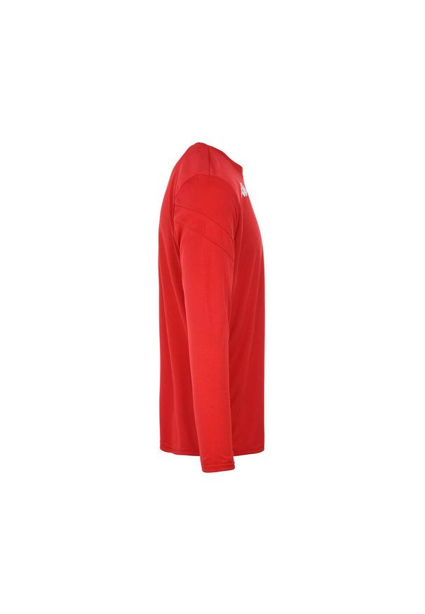 Jersey Kappa Dovol. Kolor: czerwony. Materiał: jersey. Długość rękawa: długi rękaw. Sport: fitness