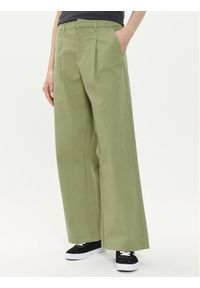 only - ONLY Spodnie materiałowe Stella 15311377 Zielony Regular Fit. Kolor: zielony. Materiał: bawełna