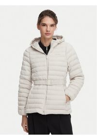 Calvin Klein Kurtka przejściowa LV044G504G Beżowy jasny Regular Fit. Kolor: beżowy. Materiał: syntetyk #1