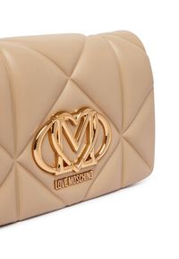 Love Moschino - LOVE MOSCHINO Torebka JC4043PP0OLC0209 Beżowy. Kolor: beżowy. Materiał: skórzane #3