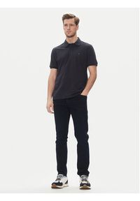 Aeronautica Militare Polo 251PO1868P347 Granatowy Regular Fit. Typ kołnierza: polo. Kolor: niebieski. Materiał: bawełna