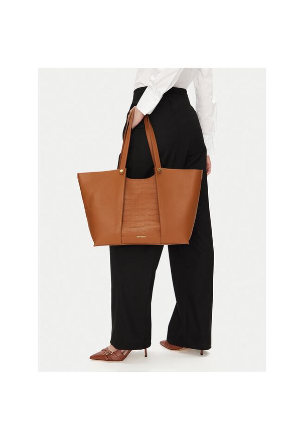 Gino Rossi - Torebka GINO ROSSI. Kolor: brązowy