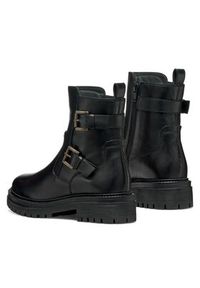 Geox Botki D Iridea D36HRC 00043 C9999 Czarny. Kolor: czarny. Materiał: skóra #4