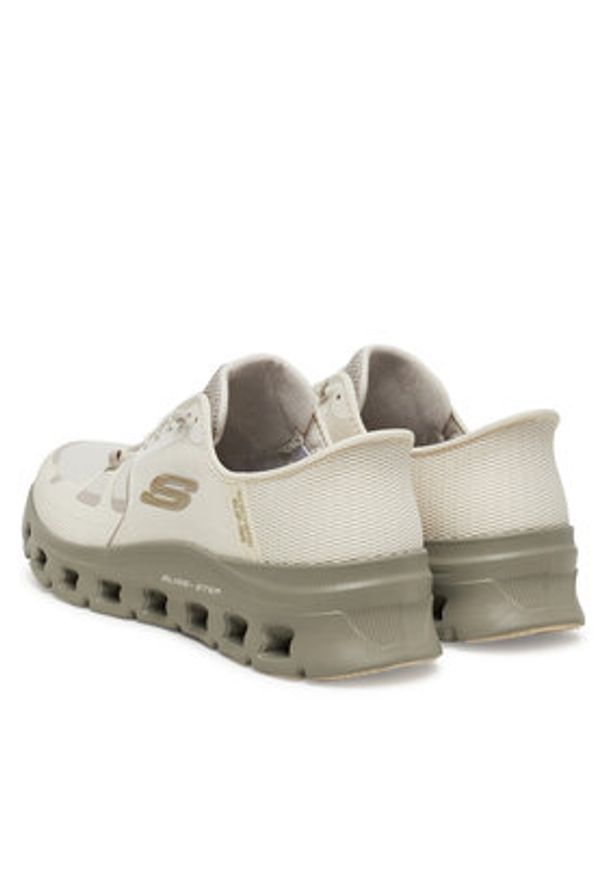 skechers - Skechers Sneakersy Glide-Step Pro- 232930/NAT Beżowy. Kolor: beżowy. Materiał: materiał