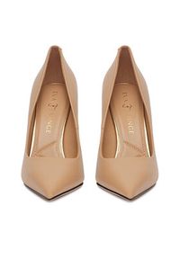 Eva Minge Szpilki THYME-LT934-35 Beżowy. Kolor: beżowy. Materiał: skóra. Obcas: na szpilce #6