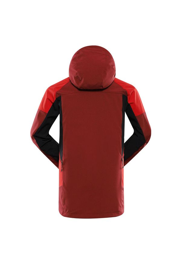 ALPINE PRO - Kurtka softshell męska Alpine Pro Esprit 2. Kolor: czerwony. Materiał: softshell. Sport: turystyka piesza