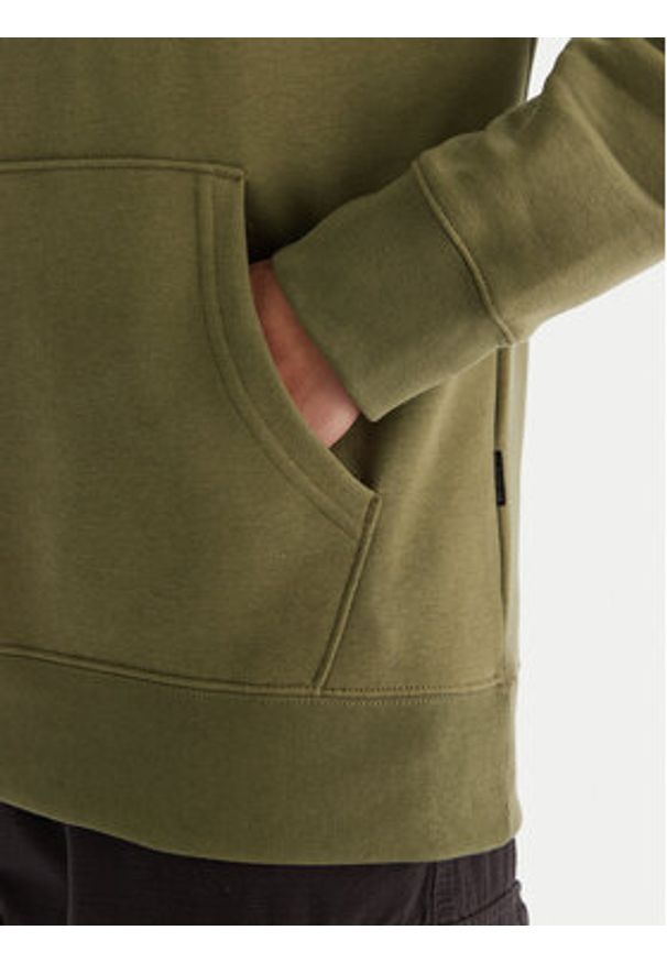 Quiksilver Bluza Light Waves EQYFT05168 Khaki Regular Fit. Kolor: brązowy. Materiał: bawełna