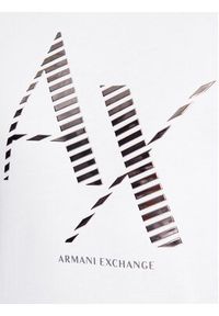 Armani Exchange T-Shirt 6RZTKD ZJBYZ 1100 Biały Regular Fit. Kolor: biały. Materiał: bawełna #2