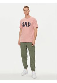GAP - Gap T-Shirt 856659-07 Różowy Regular Fit. Kolor: różowy. Materiał: bawełna #4