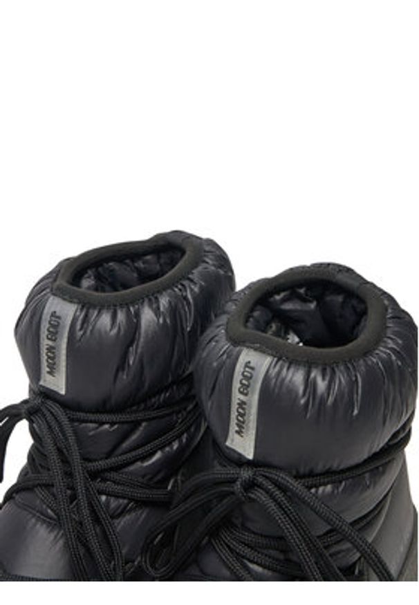 Moon Boot Śniegowce 80D2450080 Czarny. Kolor: czarny. Materiał: skóra