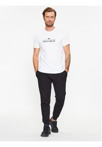 4f - 4F T-Shirt 4FAW23TTSHM0878 Biały Regular Fit. Kolor: biały. Materiał: bawełna #6