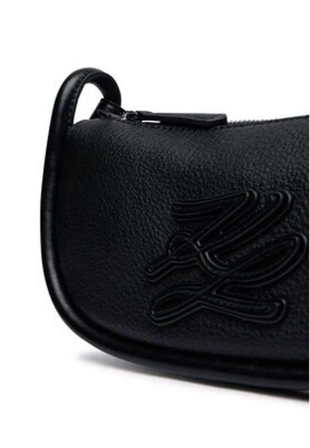 Karl Lagerfeld - KARL LAGERFELD Torebka B2W30235 Czarny. Kolor: czarny. Materiał: skórzane
