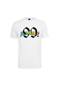 Koszulka Urban Classics 99 Problems Rainbow. Kolor: biały. Wzór: kolorowy #1