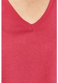 medicine - Medicine - T-shirt Basic. Kolor: różowy. Materiał: bawełna, włókno, dzianina. Wzór: gładki #5