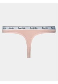 Calvin Klein Underwear Stringi 000QD5043E Różowy. Kolor: różowy. Materiał: bawełna #6