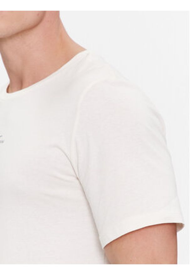 Jack & Jones - Jack&Jones T-Shirt 12251315 Écru Regular Fit. Materiał: bawełna