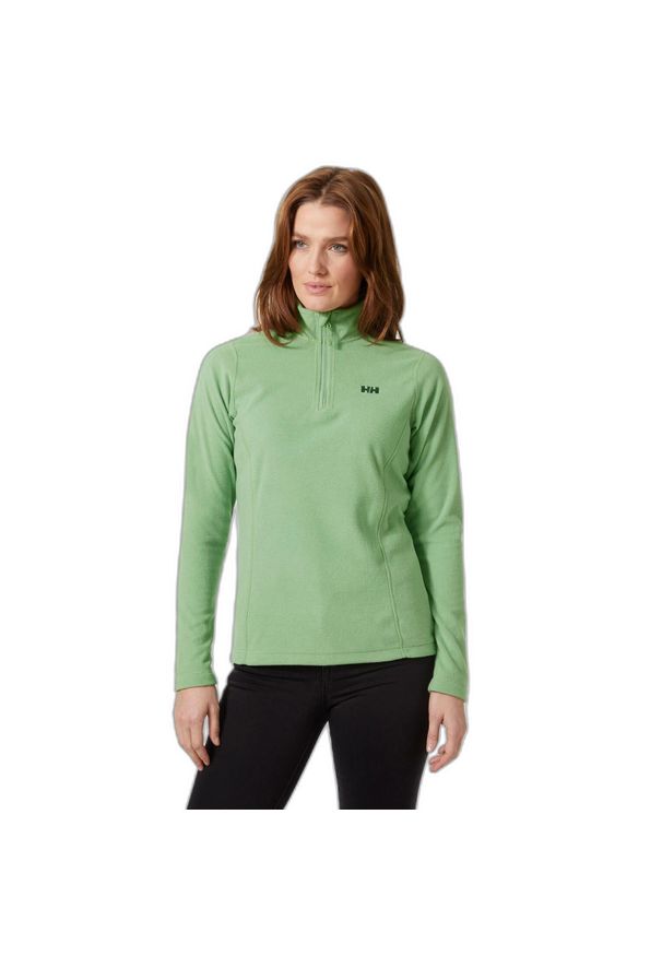 Damski polar Helly Hansen Daybreaker. Kolor: zielony. Materiał: polar